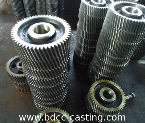 parti di lavorazione ingranaggi, Parti di lavorazione meccanica personalizzate di vari materiali
