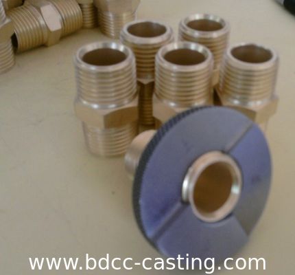 Raccordi in ottone per tubi, raccordi in ottone, raccordi a compressione, valvola di controllo singola, ugello a L per bruciatore aromatico