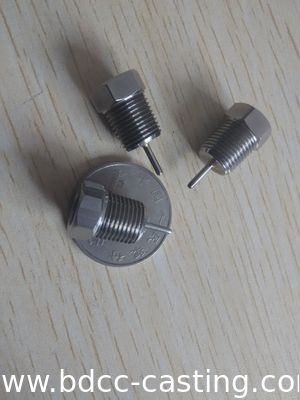 Termopozzetti in acciaio inossidabile lavorati a CNC, lavorazione CNC, CNC in acciaio inossidabile,