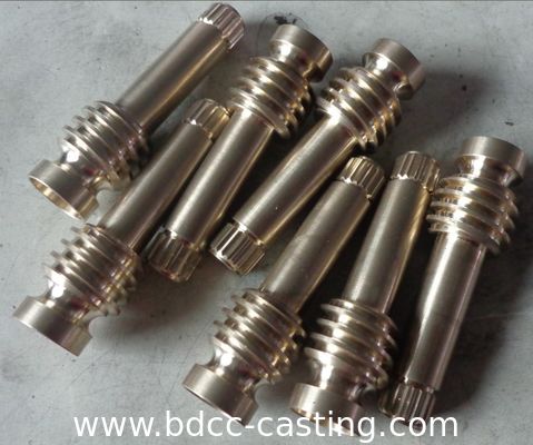 CNC machining brass fittings with nickle plated, made in China professional manufacturer