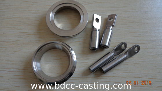 Anello in acciaio inossidabile per sensore lavorato a CNC, lavorazione CNC, Flangia di saldatura in acciaio inossidabile, raccordo per tubi