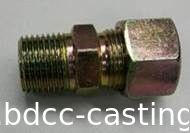 CNC machining brass connectors,  made in China professional manufacturer
