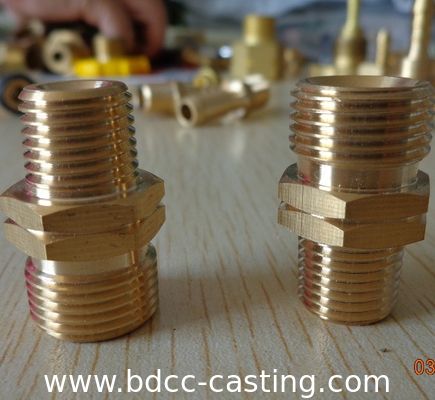 Raccordo rapido in ottone per lavorazione CNC, prodotto da produttore professionista cinese