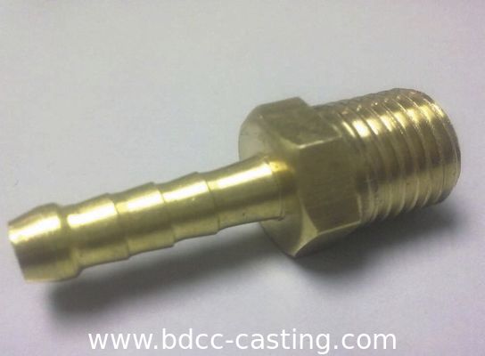 Raccordi per tubi del gas in ottone lavorati a CNC, fabbricati in Cina da produttore professionale