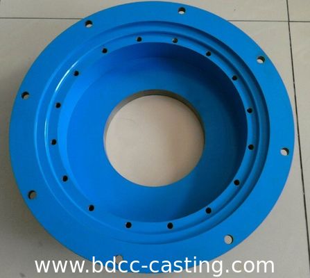 Rivestimento a polvere superficiale per fusione in sabbia, componenti fusi, getti in ghisa grigia, ordini OEM sono benvenuti