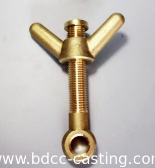 Bulloni a occhiello in ottone, Prodotti connettori in ottone CNC personalizzati, produttore professionale cinese