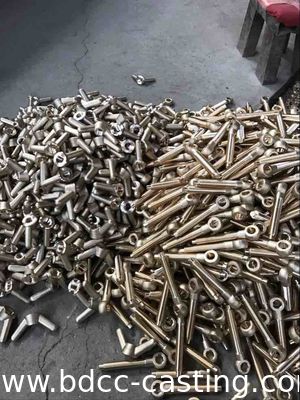 Bulloni a occhiello in ottone, Prodotti connettori in ottone CNC personalizzati, produttore professionale cinese