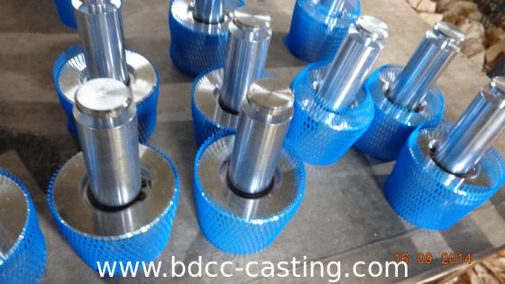 Vehicle chassis processing roller assembly, Customized cnc precision machining parts with all kinds of finishes