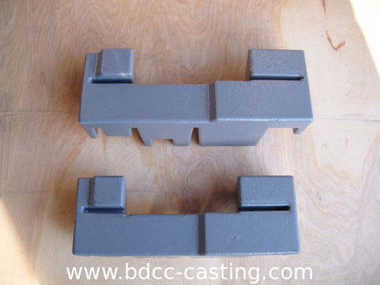 Contrappeso da 10 kg, Spruzzatura superficiale a polvere, getto di ghisa grigia, Parti personalizzate in fusione di sabbia con tutti i tipi di finitura