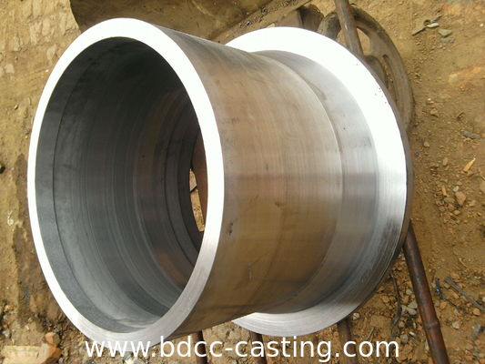 FUSIONE IN SABBIA DI ACCIAIO WCB DI GRADO, FUSIONE DI TESTA E SOTTOGONNA, Componenti fusi in sabbia personalizzati con tutti i tipi di finitura