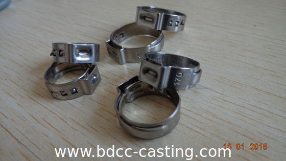 Single ear stainless steel tube clamp,Customized stainless steel hose clamps, made in China professional manufacturer