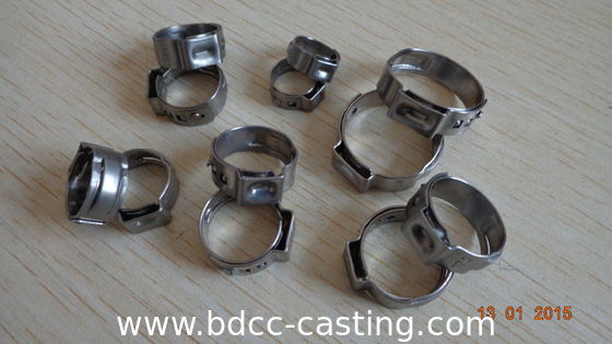 Single ear stainless steel tube clamp,Customized stainless steel hose clamps, made in China professional manufacturer