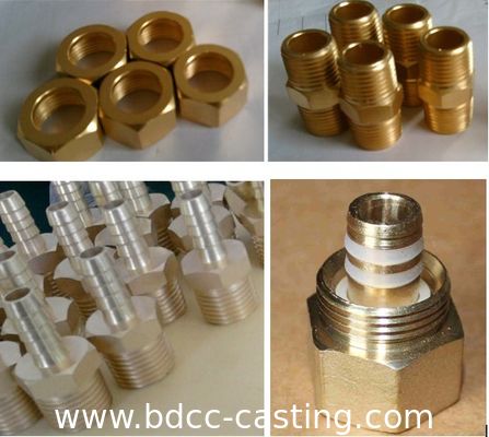 Lavorazione personalizzata di tutti i tipi di raccordi per tubi, lavorazione CNC, raccordi in ottone, produttore professionale made in China