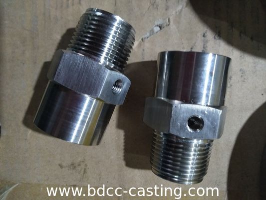 CNC machining Pressure gauge spare part, fitting, body, Customized custom CNC machining part with all kinds of finishes