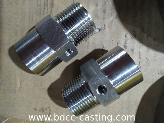 CNC machining Pressure gauge spare part, fitting, body, Customized custom CNC machining part with all kinds of finishes