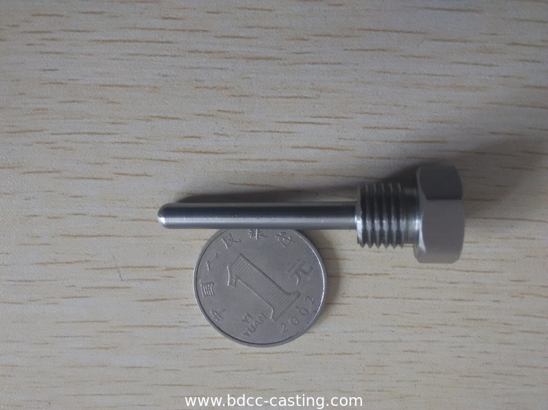 Raccordo in acciaio inossidabile per sensore lavorato a CNC，Lavorazione CNC, acciaio inossidabile, raccordo, raccordo per tubi