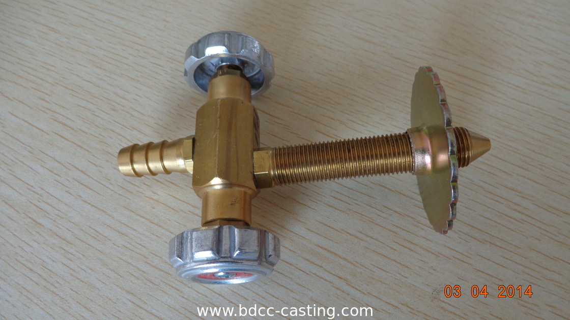 Valvola regolatrice in ottone personalizzata con tutti i tipi di finiture, prodotta da un produttore professionista cinese