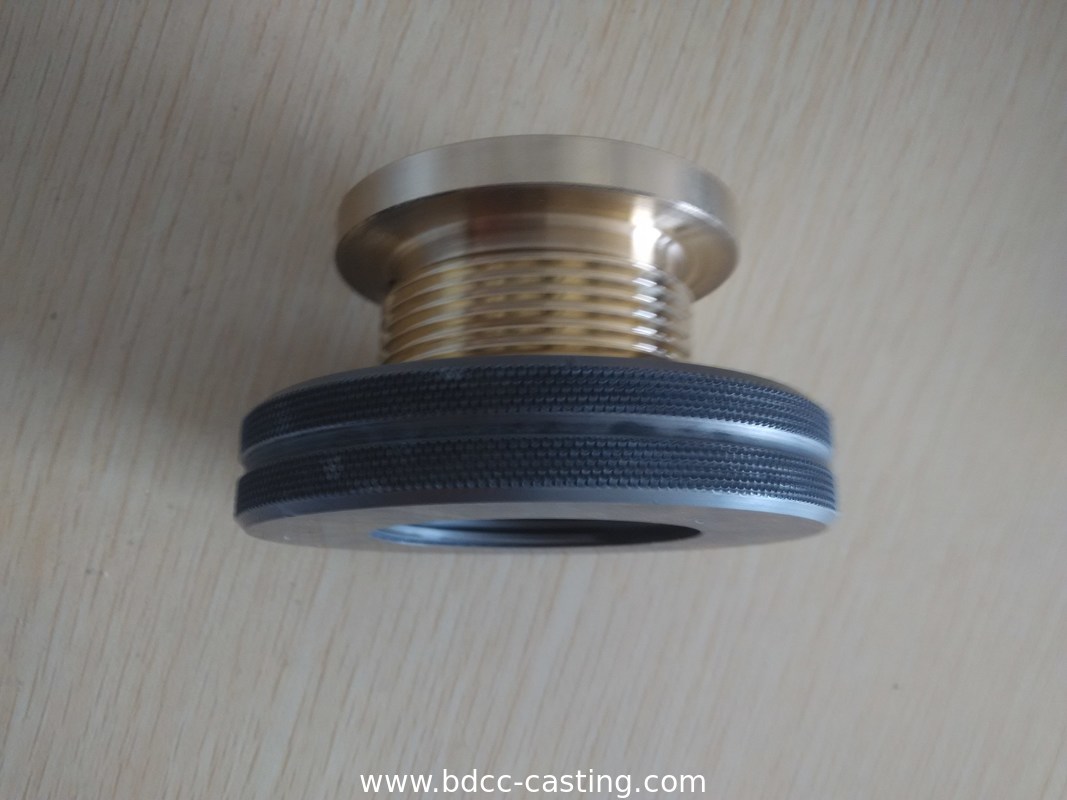 Forgiatura tappo olio in lega di rame per lavorazione CNC, Lavorazione personalizzata di tutti i tipi di parti meccaniche, parti per lavorazioni meccaniche