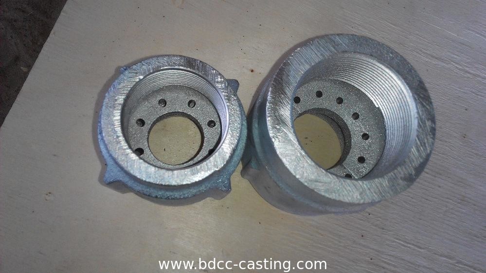 Bruciatore a gas da 2" fuso, Componenti per fornelli a gas fusi, Componenti fusi in sabbia personalizzati con tutti i tipi di finitura