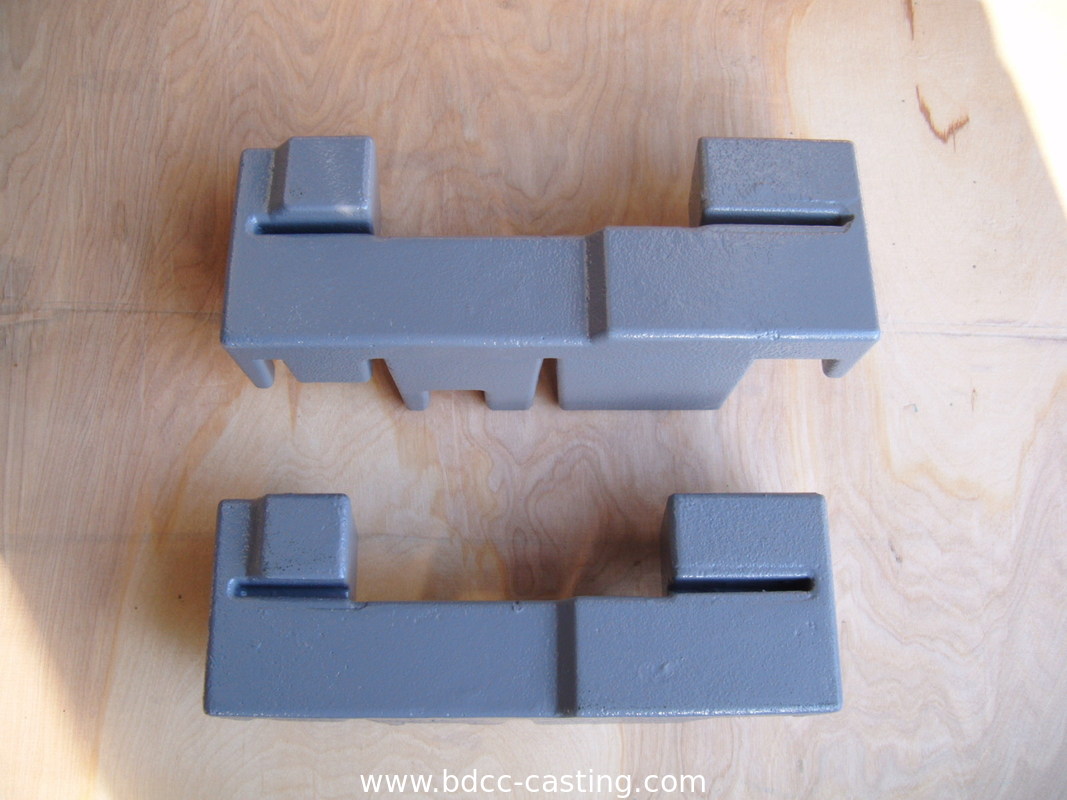 Contrappeso da 10 kg, Spruzzatura superficiale a polvere, getto di ghisa grigia, Parti personalizzate in fusione di sabbia con tutti i tipi di finitura