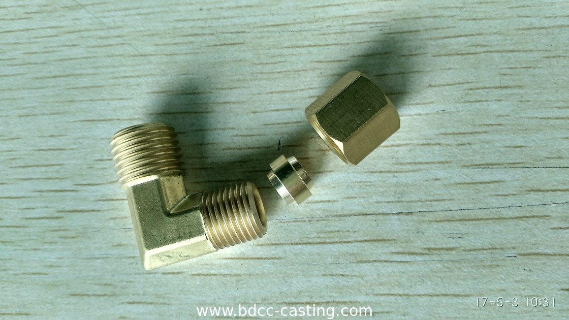 Customized CNC COMPRESSION FITTING RANGE, TEE, ELBOW, COUPLING, adapter, made in China professional manufacturer
