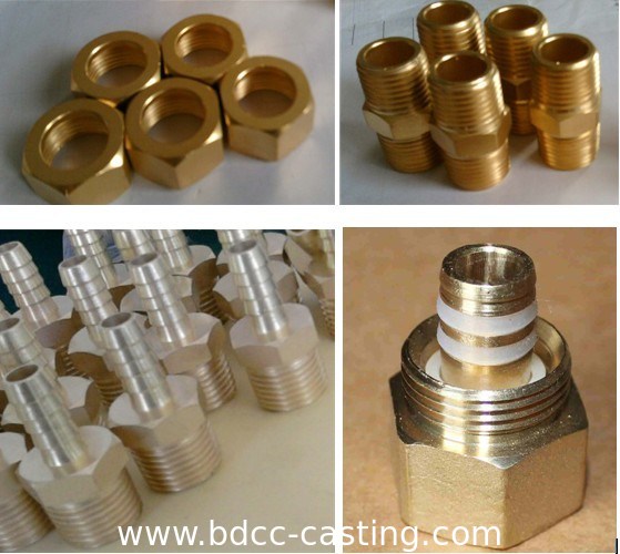 Lavorazione personalizzata di tutti i tipi di componenti meccanici, lavorazione CNC, raccordi in ottone, produttore professionale made in China