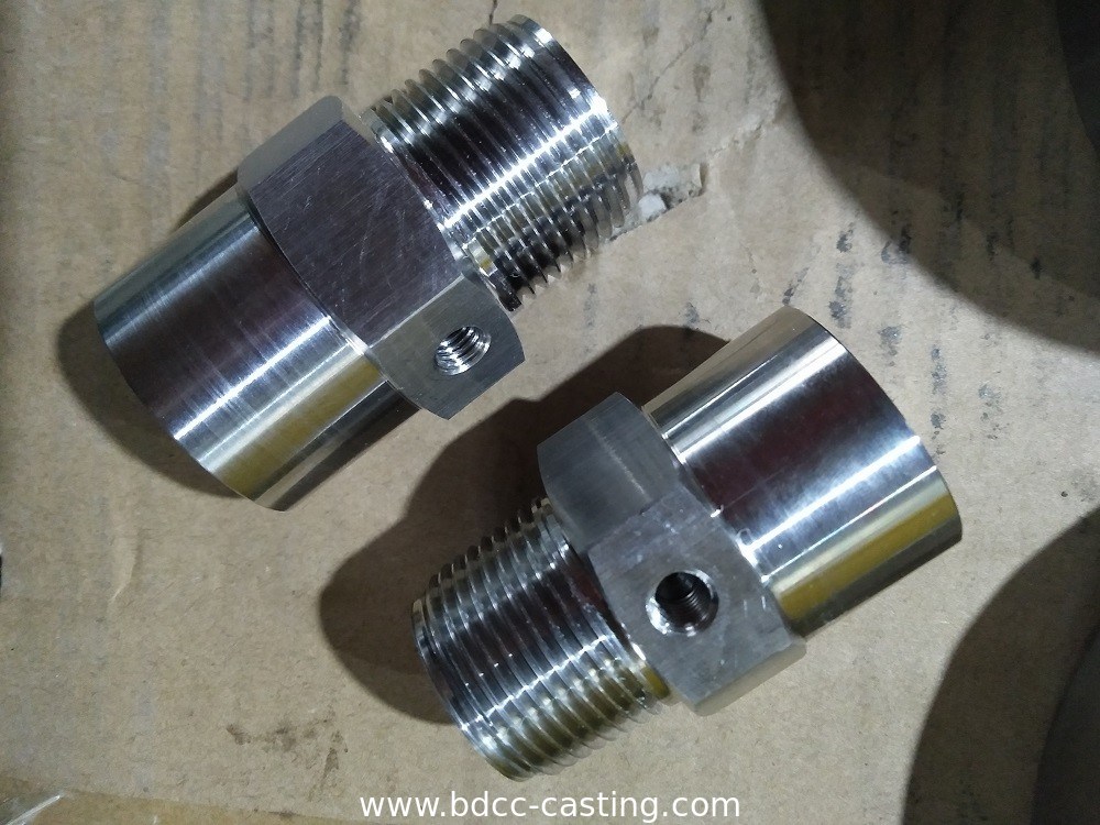 CNC machining Pressure gauge spare part, fitting, body, Customized custom CNC machining part with all kinds of finishes